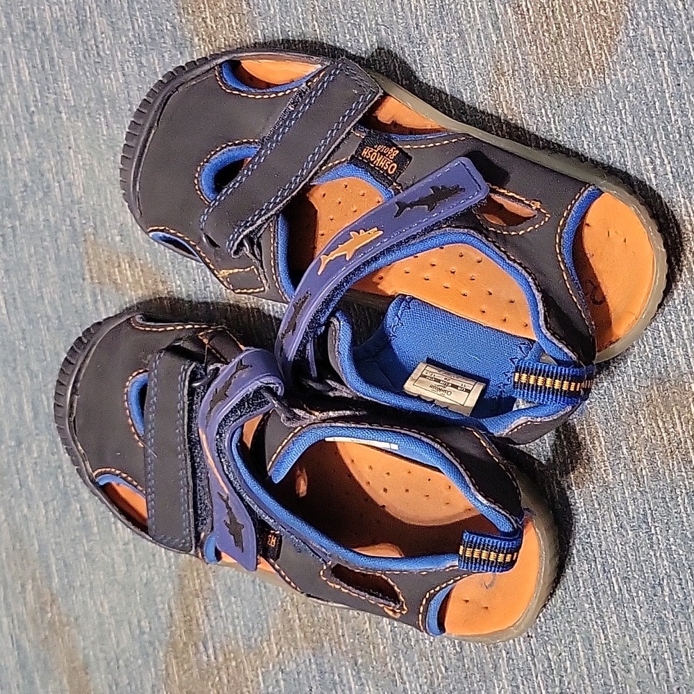 Boys shark sandles